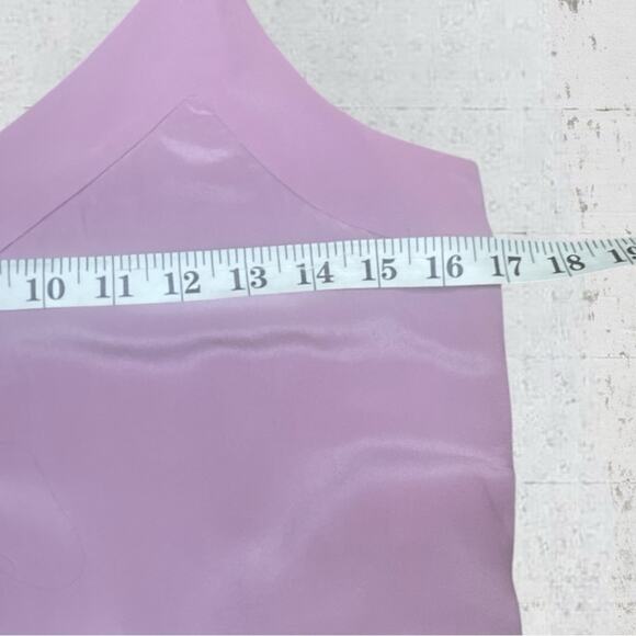 Equipment Jada Silk Slip Midi Dress Small Orchid Smoke Asymmetric Hem Fairycore - Picture 11 of 16